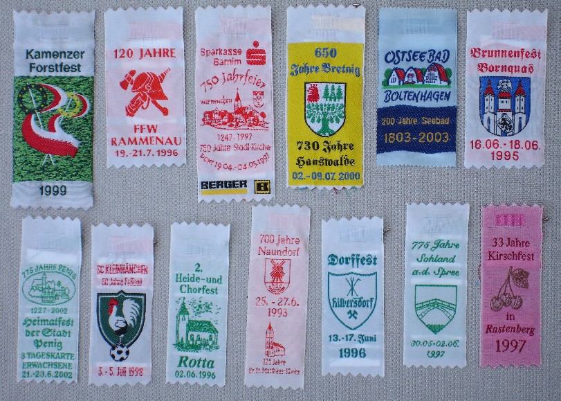 gewebte Bandabzeichen