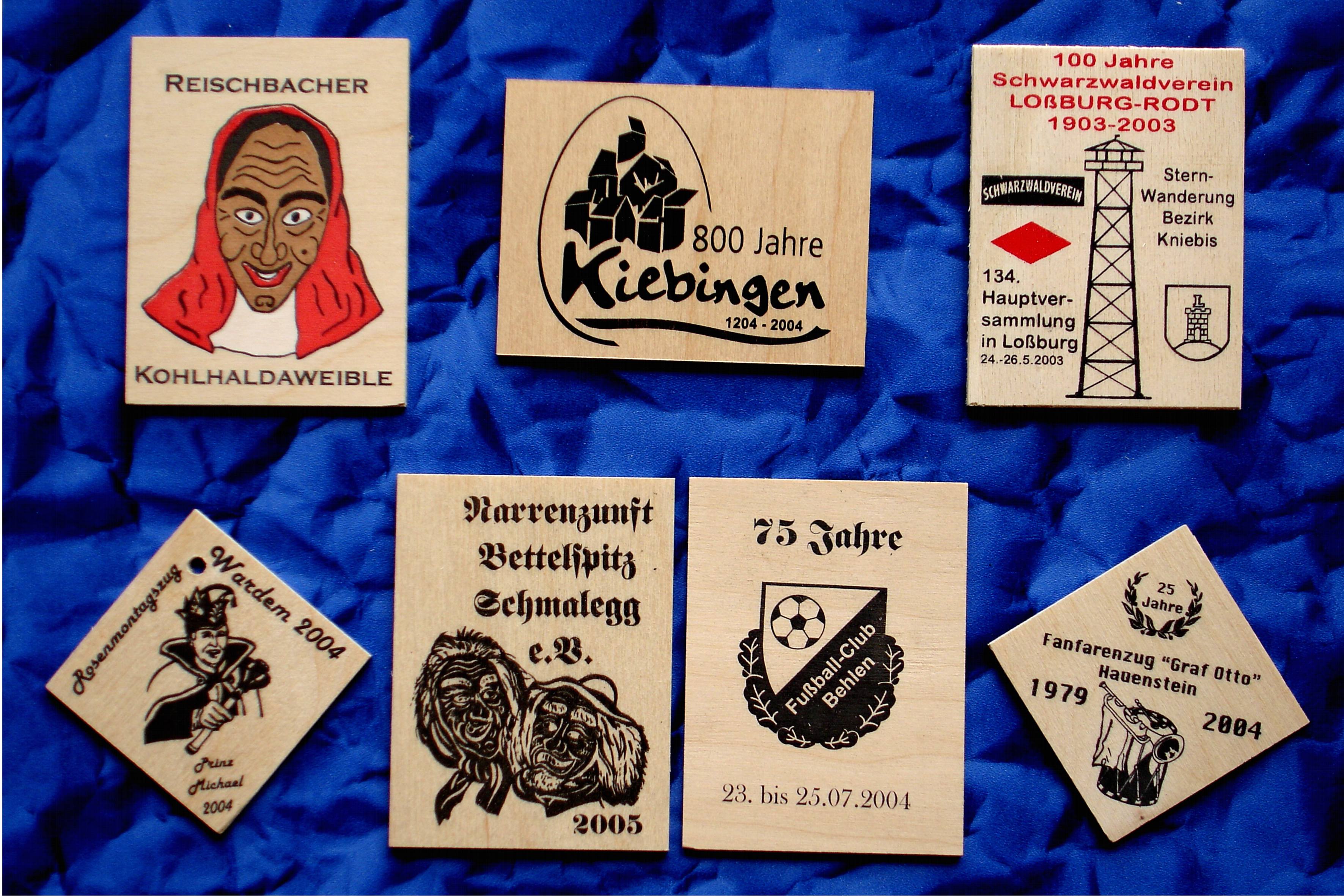 Holzabzeichen