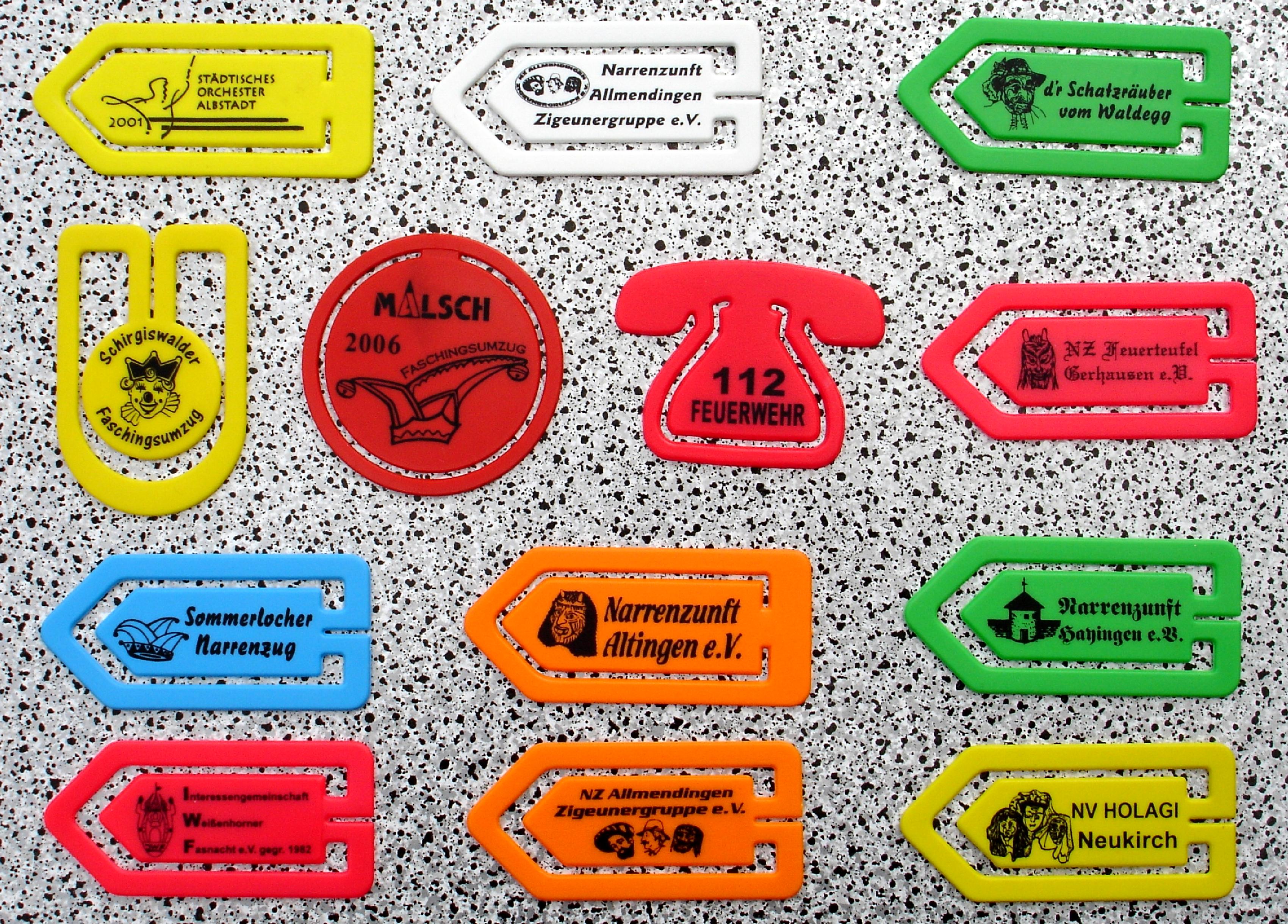 Kunststoffbuttons